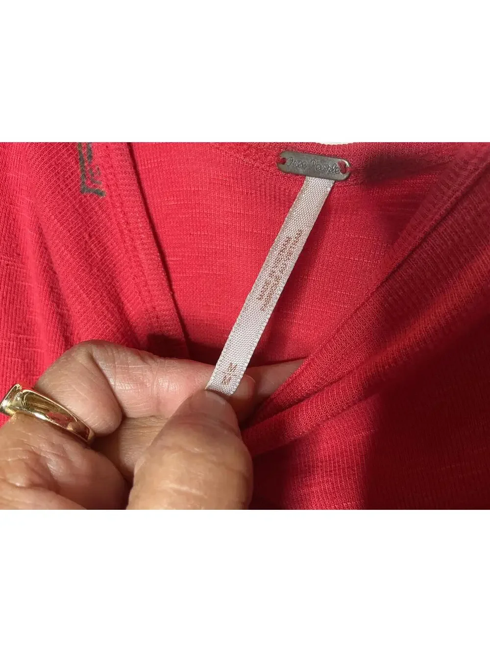 < Free People Pick Me Up Paisley Oversized Tee Boho Festival > - Picture 3 of 4